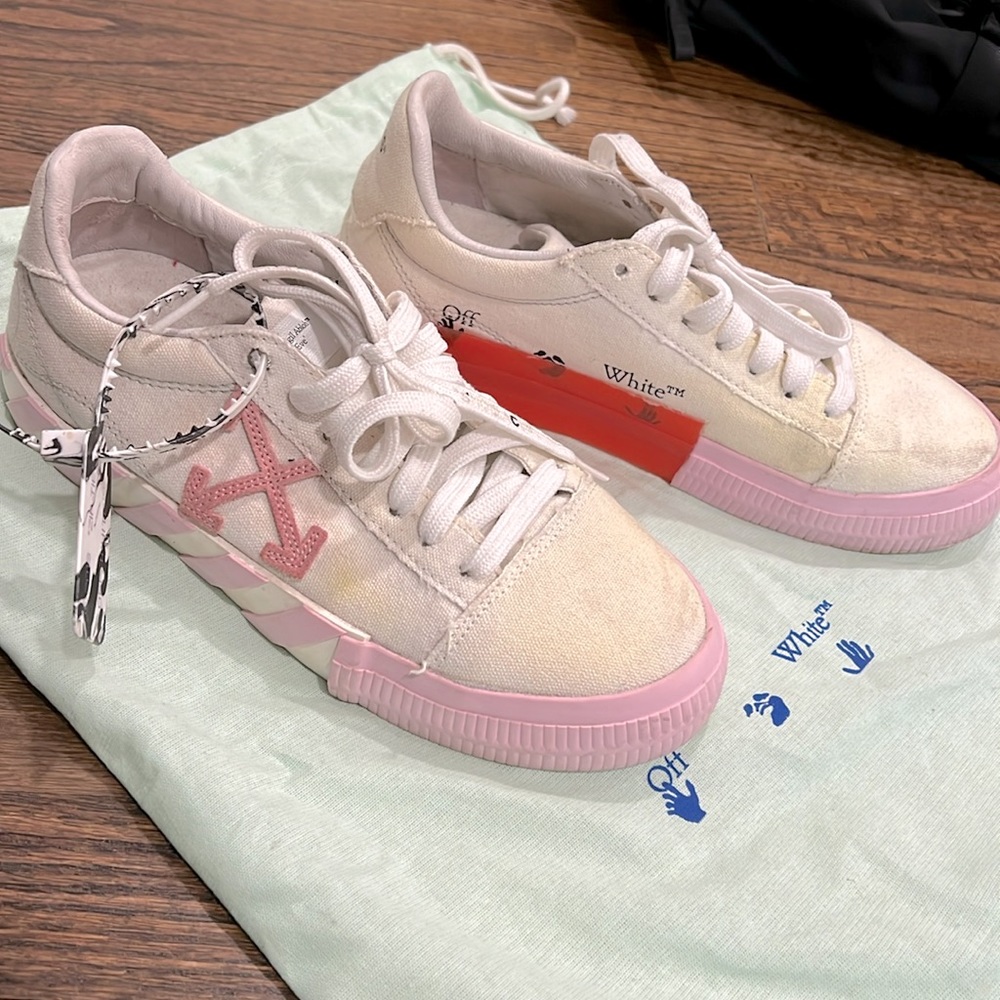 Off white sneakers